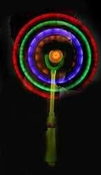 LED XXXL Monster WIRBLER Giga Band Wirbel Infinity fliegende BÄNDER bunte LEDs LED XXXL Monster WIRBLER Giga Band Wirbel Infinity fliegende BÄNDER bunte LEDs