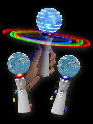 LED ROTOR MEGA WIRBLER Delfin dolphin fliegende BÄNDER bunte LEDs BLAU ROTc LED ROTOR MEGA WIRBLER Delfin dolphin fliegende BÄNDER bunte LEDs BLAU ROTc