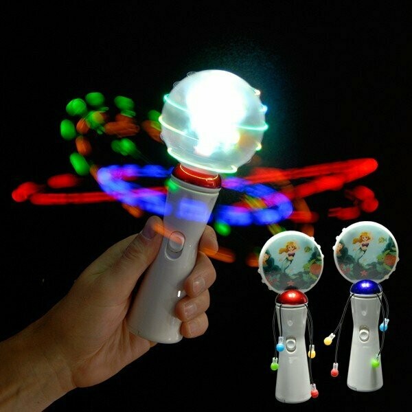 LED ROTOR MEGA WIRBLER Meerjungfrau fliegende BÄNDER bunte LEDs BLAU ROT LED ROTOR MEGA WIRBLER Meerjungfrau fliegende BÄNDER bunte LEDs BLAU ROT
