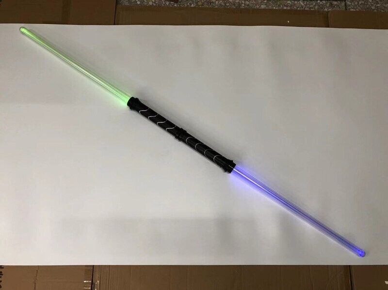 LED LASER SCHWERT DOUBLE LANZE LIGHT SWORD 110 cm lang LED - versch Farben LED LASER SCHWERT DOUBLE LANZE LIGHT SWORD 110 cm lang LED - versch Farben