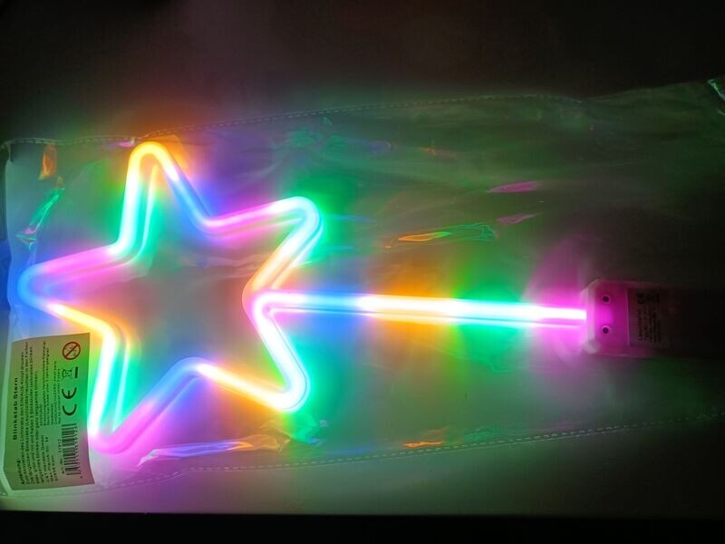 Feenstab Sternenstab Zauberstab LED STAB mit STERN LÄNGE 38 cm Prinzess flash Feenstab Sternenstab Zauberstab LED STAB mit STERN LÄNGE 38 cm Prinzess flash