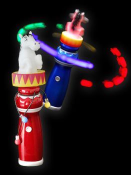 LED ROTOR MEGA WIRBLER Pferd Horse fliegende BÄNDER bunte LEDs LED ROTOR MEGA WIRBLER Pferd Horse fliegende BÄNDER bunte LEDs