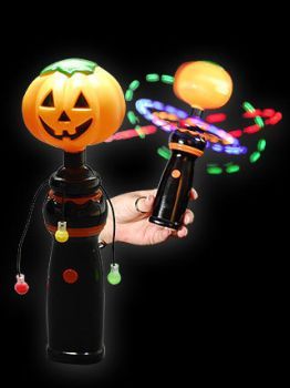 LED Rotor Mega WIRBLER PUMPKIN BIG Kürbis fliegende Bänder bunte LEDs LED Rotor Mega WIRBLER PUMPKIN BIG Kürbis fliegende Bänder bunte LEDs