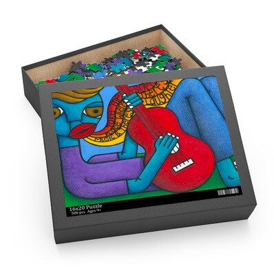 Music & Laughter - ART Jigsaw Puzzle