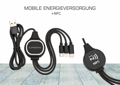 NFC-Ladekabel 3-IN-1 FUTURE