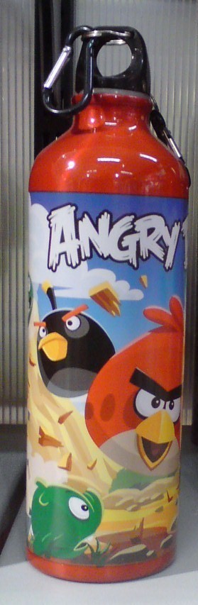 Angry birds metal bottle - FREE SHIPPING