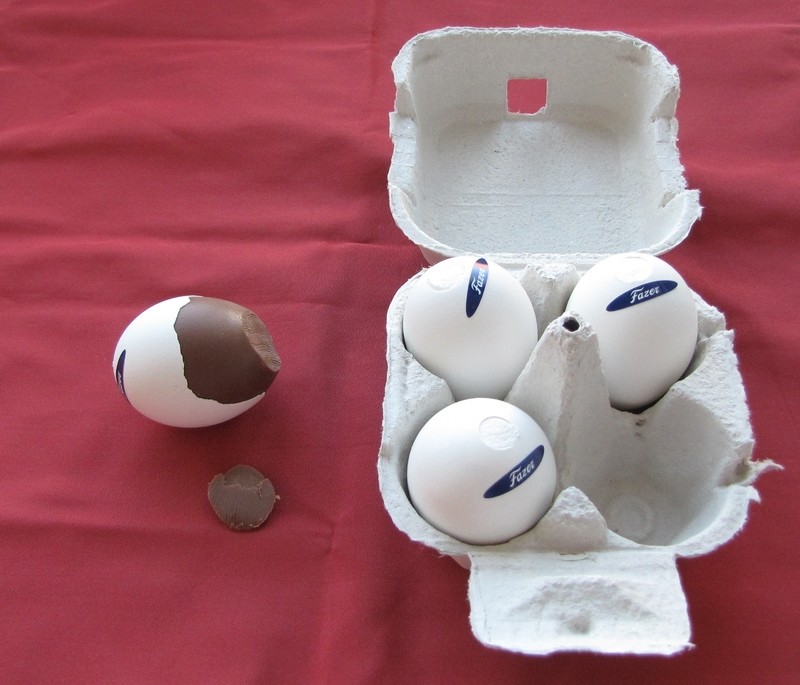 Chocolate filled eggs - in real shell ! - FREE SHIPPING