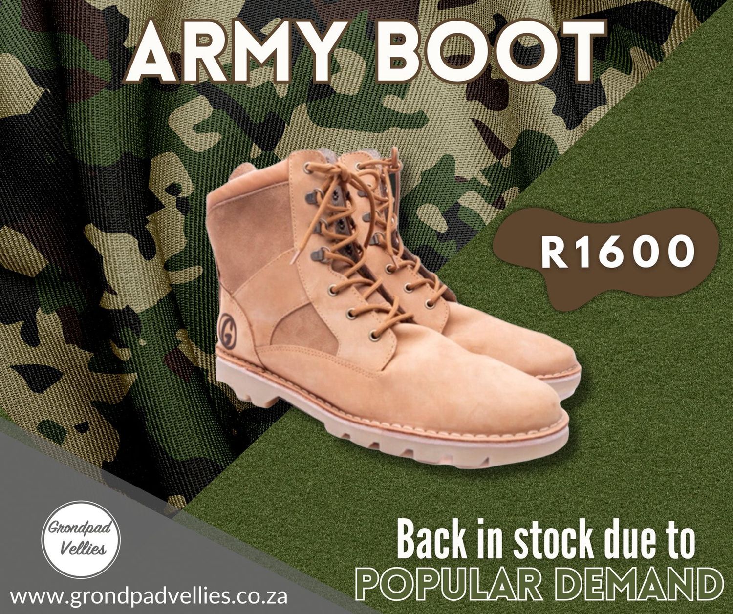 Army boot Army boot