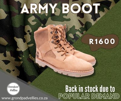 Army boot