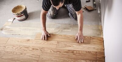 Parquet Natural instalación Pegado