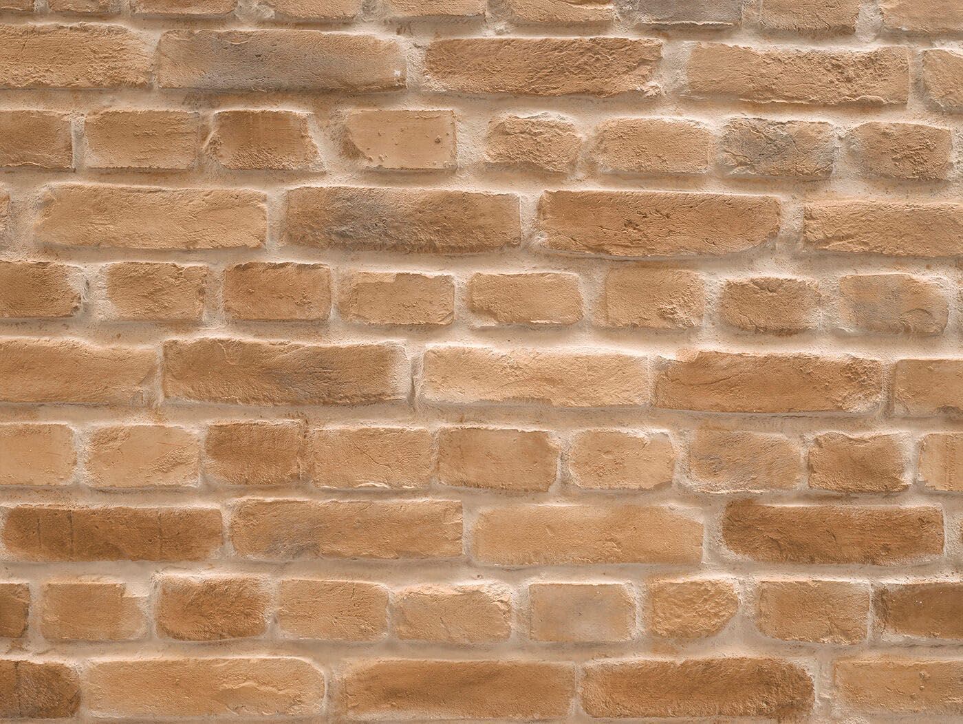 Panel de Ladrillo Macizo Marrón Claro 3D