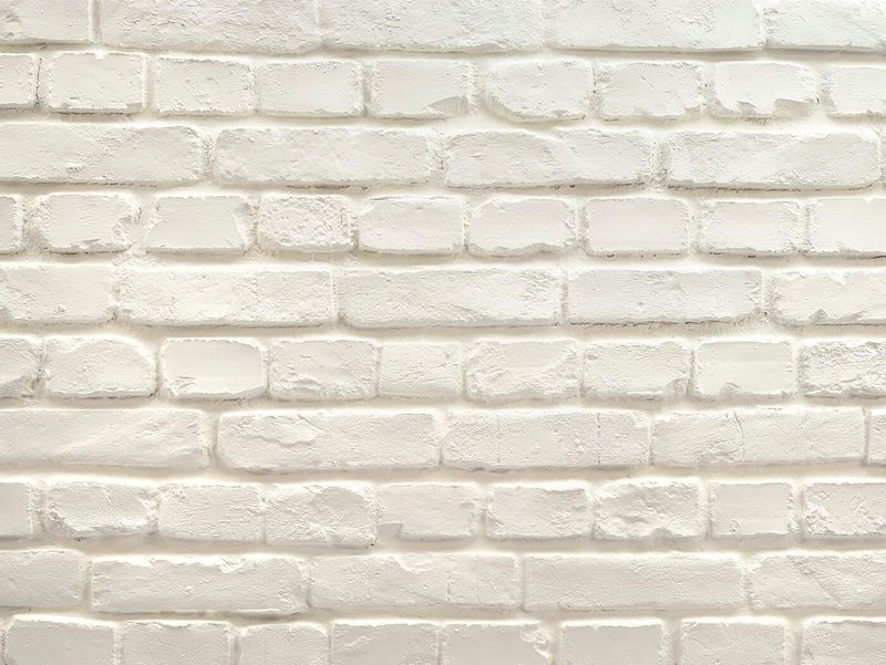 Panel de Ladrillo Macizo Blanco 3D