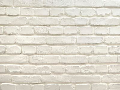 Panel de Ladrillo Macizo Blanco 3D