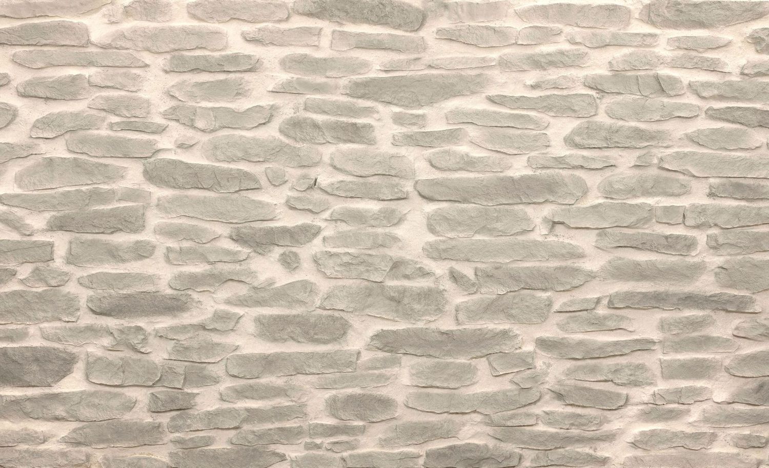 Panel de Piedra Lajas Gris 3D