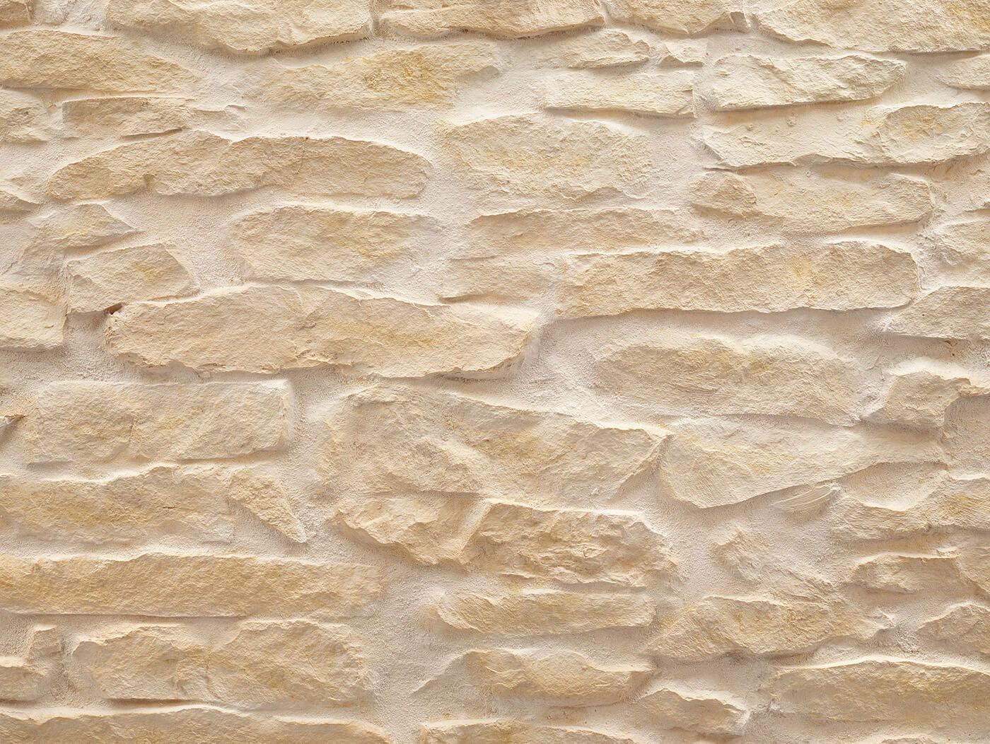 Panel de Piedra Lajas Blanca Castellana 3D