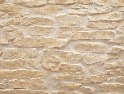 Panel de Piedra Lajas Blanca Castellana 3D