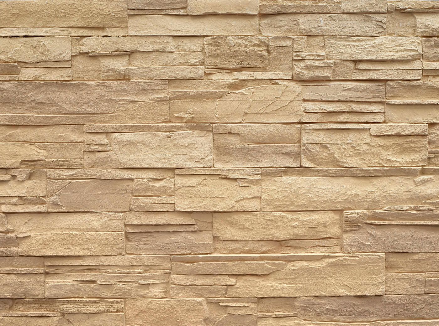 Panel de Piedra Lascas Terrosa 3D