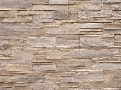 Panel de Piedra Lascas Gris 3D
