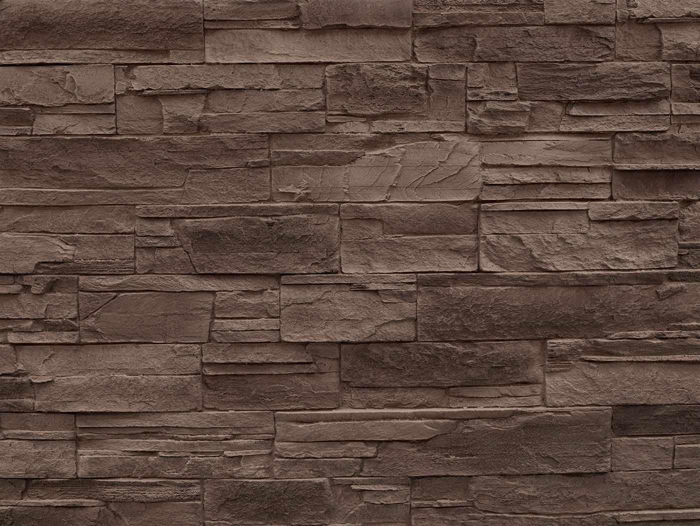Panel de Piedra Lascas Antracita 3D