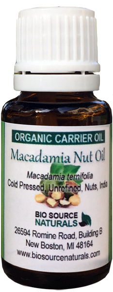 Macadamia Nut, Organic Carrier Oil - 1 fl oz (30 ml)