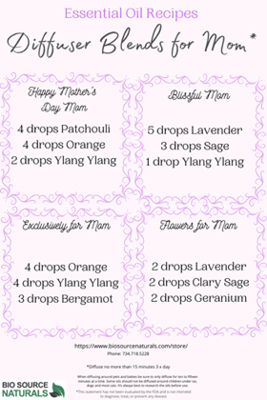 FREE Recipes DOWNLOAD: Diffuser Blends for Mom