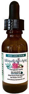 Ultimate Anti-Aging Skin Care Serum 1 fl oz/30 ml - Aromatherapy - Therapeutic Quality