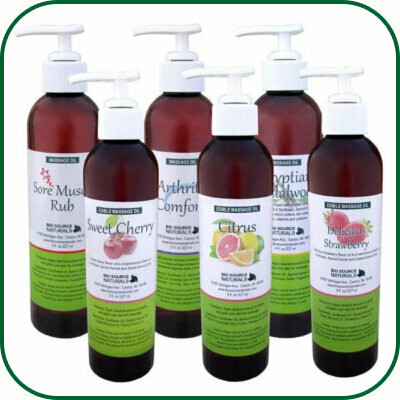 Fragrant Massage Oils Used as Body Oils