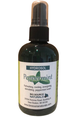 Hydrosol  Peppermint Spray - 4 fl oz (120 ml)
