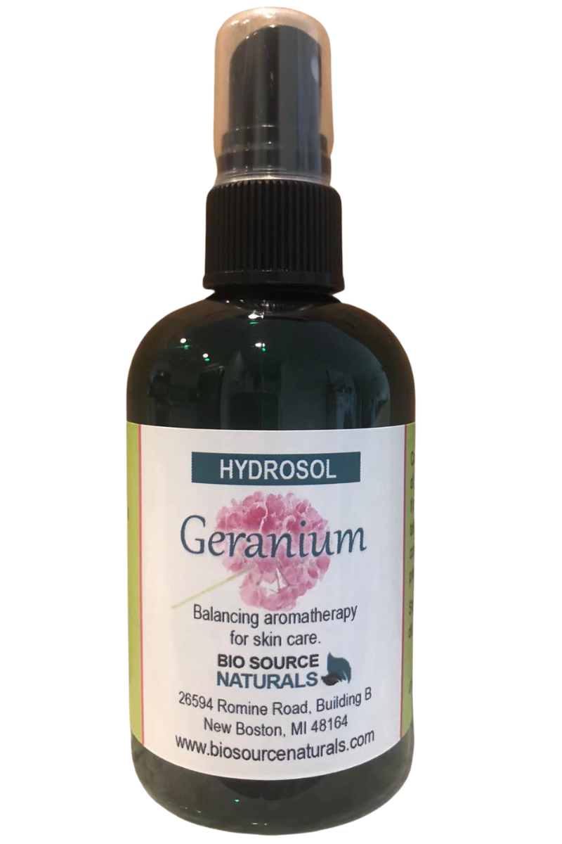 Hydrosol (Rose) Geranium – 4 fl oz (120 ml)