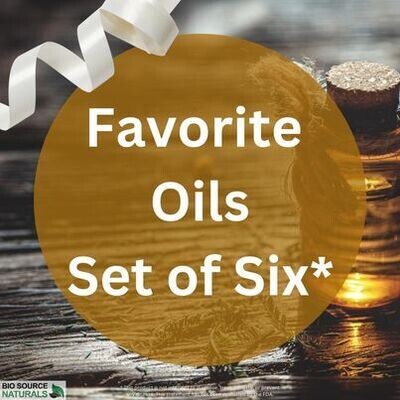 Favorite Essential Oils Set of Six