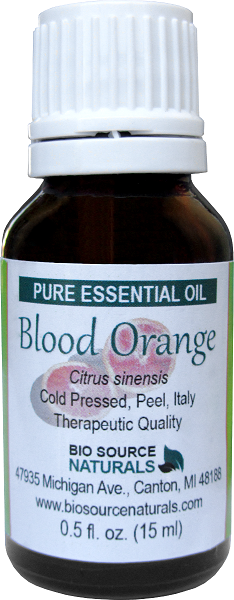 Blood Orange Pure Essential Oil with Analysis Report