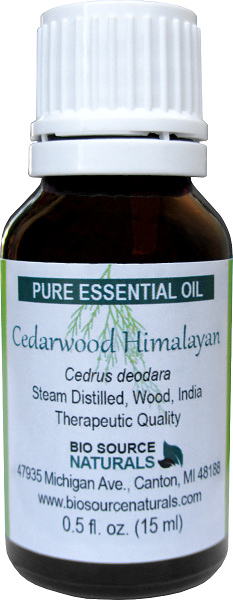 Cedarwood Pure Essential Oil  - Himalayan with Analysis Report