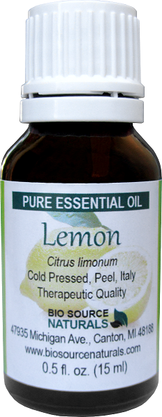 Lemon Pure Essential Oil with Analysis Report