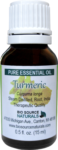 Turmeric Pure Essential Oil with Analysis Report