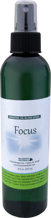Focus Essential Oil Blend Spray 8 fl oz (227 ml)