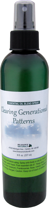 Clearing Generational Patterns Reiki Charged Spray - 8 fl oz (227 ml)