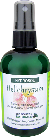 Hydrosol Helichrysum – Natural Cologne 4 fl oz (120 ml)