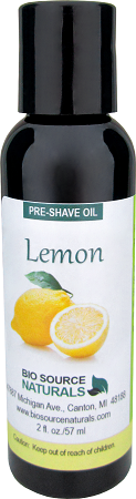 Lemon Preshave Oil 2 fl oz (60 ml)