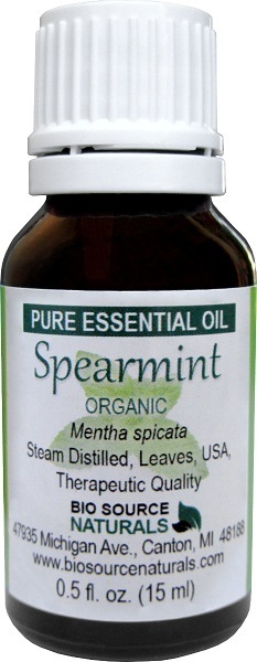 Spearmint, Organic Pure Essential Oil