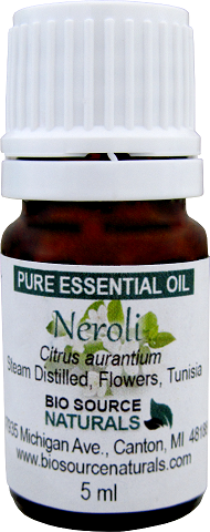 Neroli Pure Essential Oil -  5 ml Tunisian  with 3rd Party GC Report