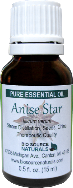 Anise (Star) Pure Essential Oil