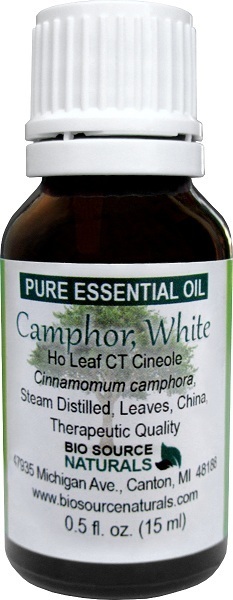 Camphor, White Pure Essential Oil - Ho Leaf CT Cineole