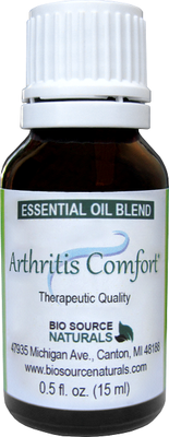 Arthritis Comfort Essential Oil Blend with 12 ALL-New EFT Tapping, Affirmations & Journal Entry Prompts for Body-Mind Healing Support