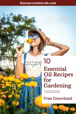 10 DIY Gardening Recipes Using Essential Oils Free Download & Essential Oils to Help Repel Bugs Free Chart