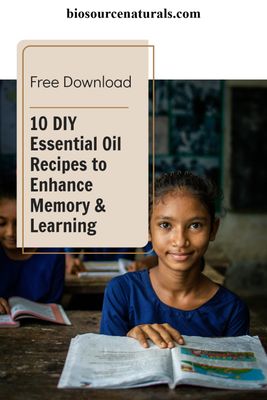 10 DIY Essential Oil Recipes to Enhance Learning &amp; Memory - ​FREE Download