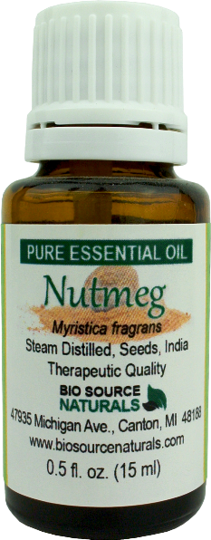Nutmeg  (Myristica fragrans) Pure Essential Oil Analysis Report
