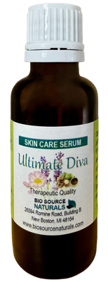 Ultimate Diva Skin Care Serum 1 fl oz / 30 ml -  Aromatherapy - Therapeutic Quality