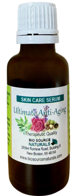 Ultimate Anti-Aging Skin Care Serum 1 fl oz/30 ml - Aromatherapy - Therapeutic Quality