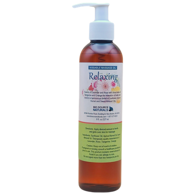 Relaxing Kissable Massage Oil 8 fl oz (227 ml)