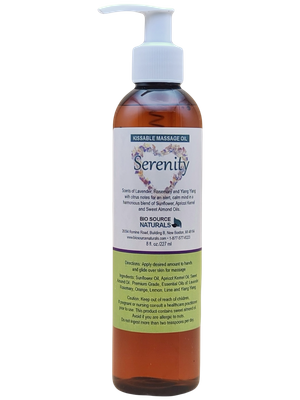 Serenity Kissable Massage Oil 8 fl oz (227 ml)